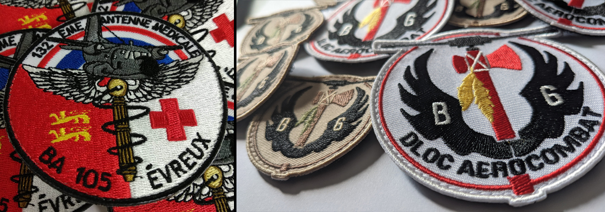 Ecussons brodés personnalisés
